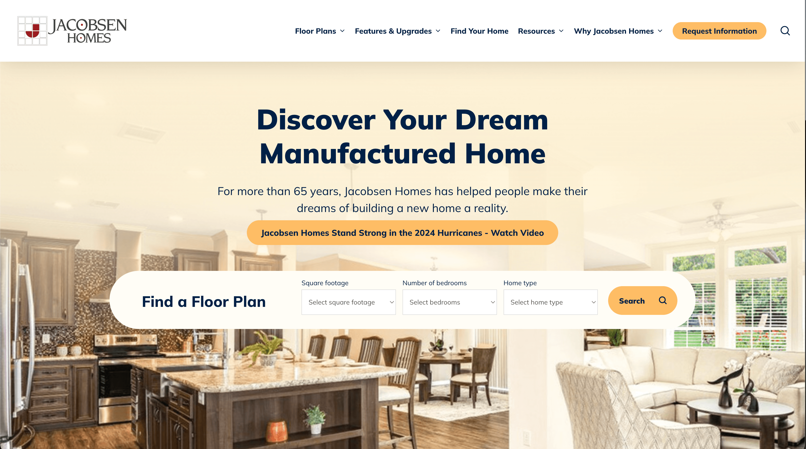Jacobsen Homes — screenshot 1