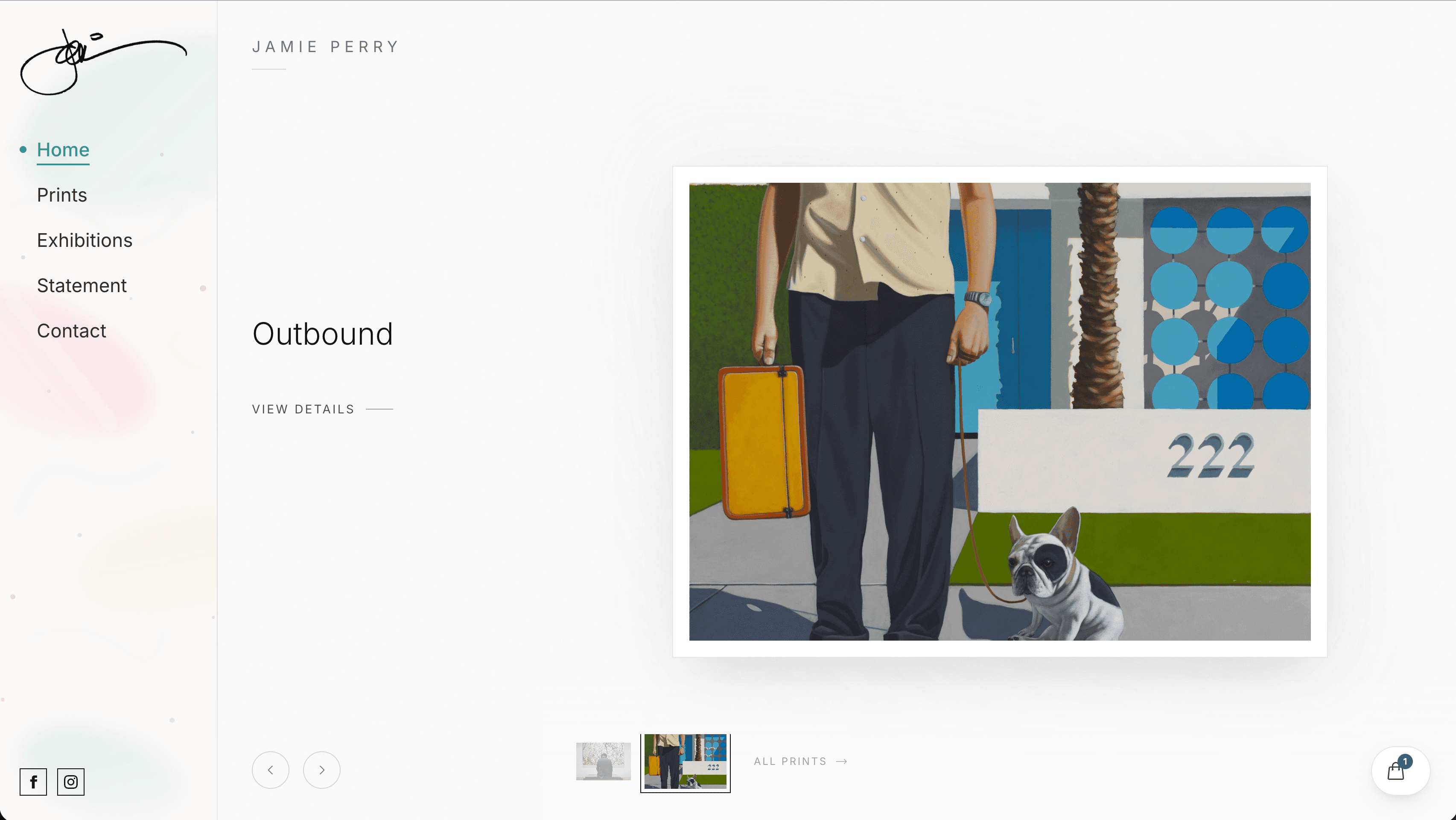 Jamie Perry Art — screenshot 1